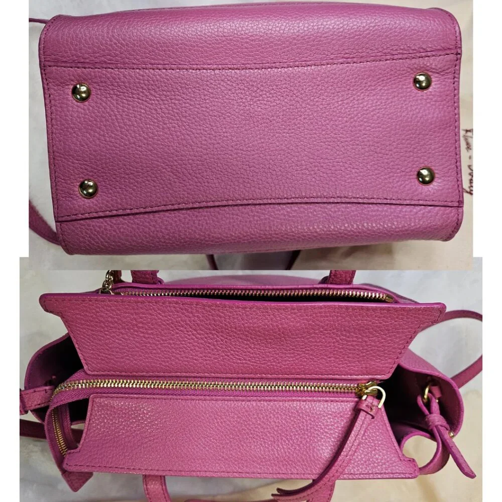 Authentic Salvatore Ferragamo Gancini Amy 21 Leather Tote - Picture 12 of 17